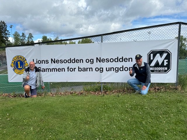 NIF og Lions Nesodden "sammen for barn og ungdom"